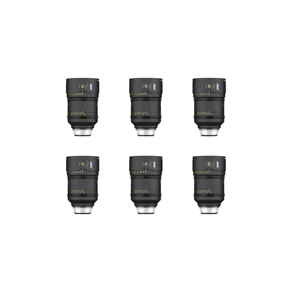 Conjunto básico de 6 lentes ARRI Signature Prime (LPL)