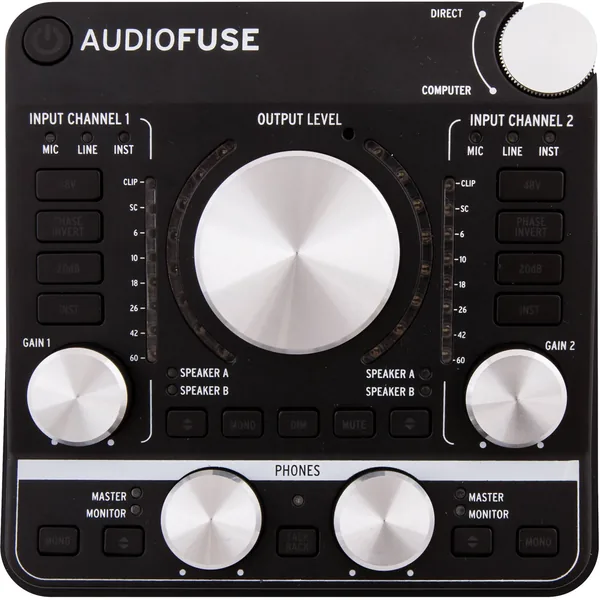 Interfaz de audio Arturia AudioFuse 14×14 (negro)