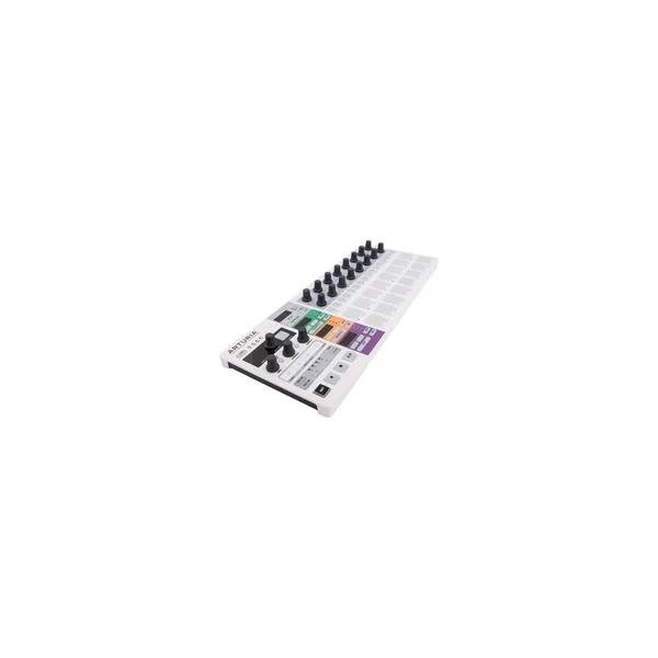Arturia BeatStep Pro MIDI/Controlador analógico y secuenciador (blanco)