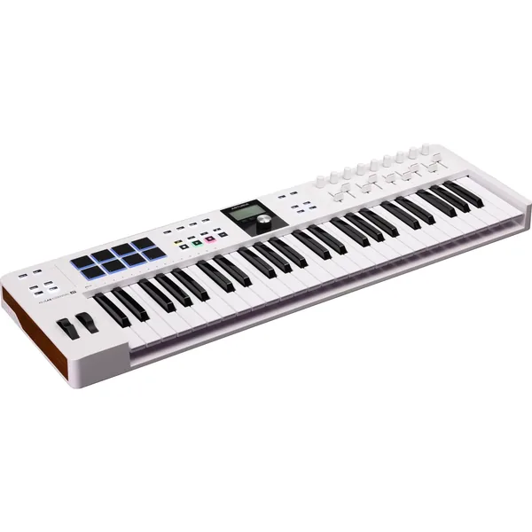 Arturia KeyLab Essential mk3 Controlador y software MIDI universal de 49 teclas (blanco)
