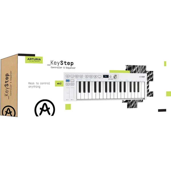 Arturia Keystep mk2 Teclado controlador MIDI de 32 teclas y secuenciador
