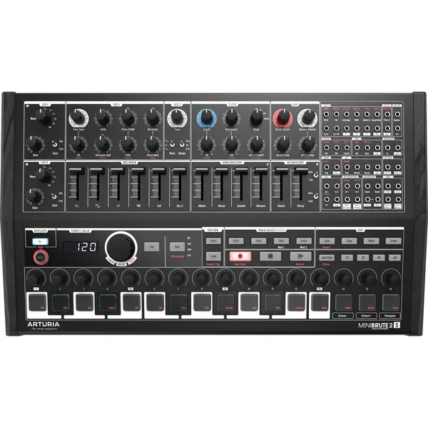 Arturia MiniBrute 2S Special Edition Noir Sintetizador/secuenciador analógico semimodular (negro)