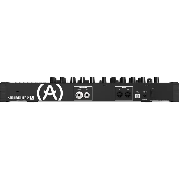 Arturia MiniBrute 2S Special Edition Noir Sintetizador/secuenciador analógico semimodular (negro)