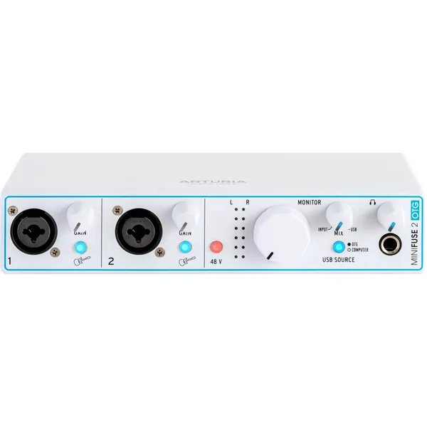 Interfaz de audio Arturia MiniFuse 2 OTG 2×2 USB-C