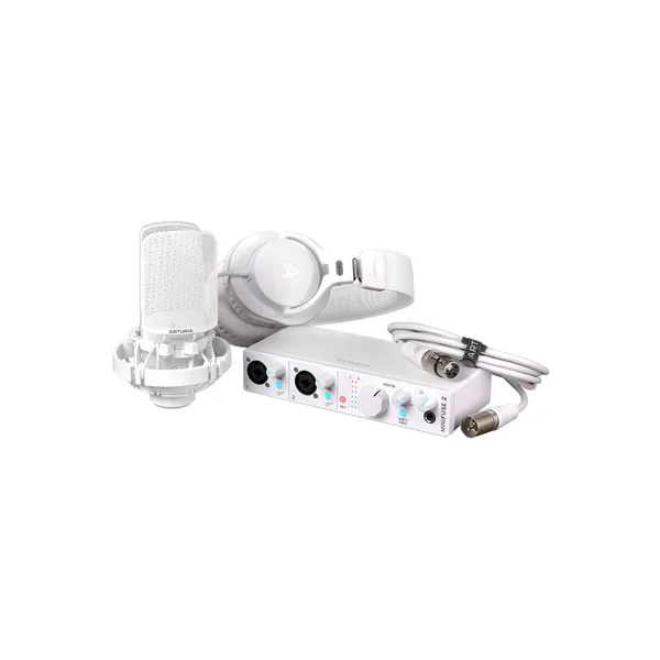 Paquete de grabación Arturia Minifuse (blanco)
