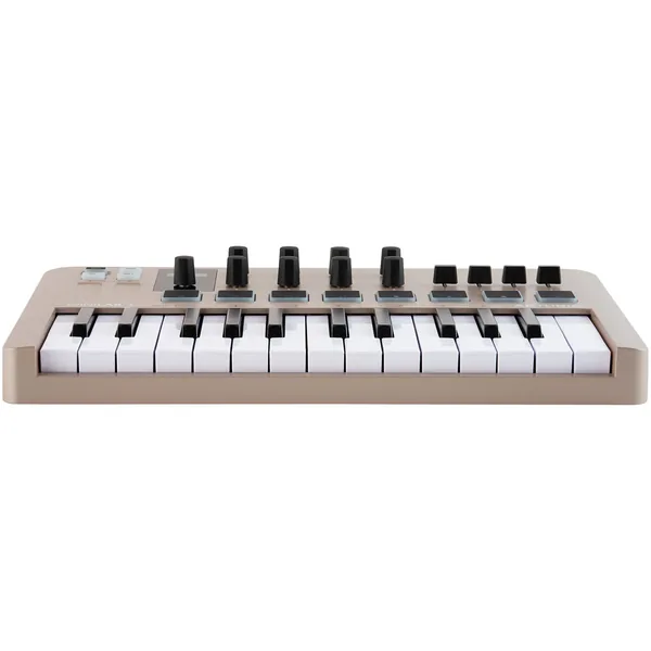 Arturia MiniLab 3 Teclado MIDI compacto y controlador de pad (champán de edición especial)