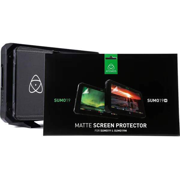 Protector de pantalla LCD antirreflejos Atomos para monitor Sumo de 19″