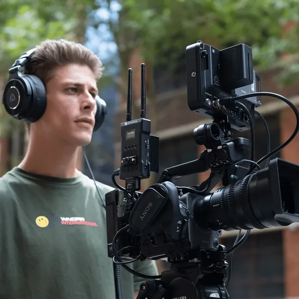Conjunto de transmisor y receptor de vídeo inalámbrico Atomos TX 4K/HD
