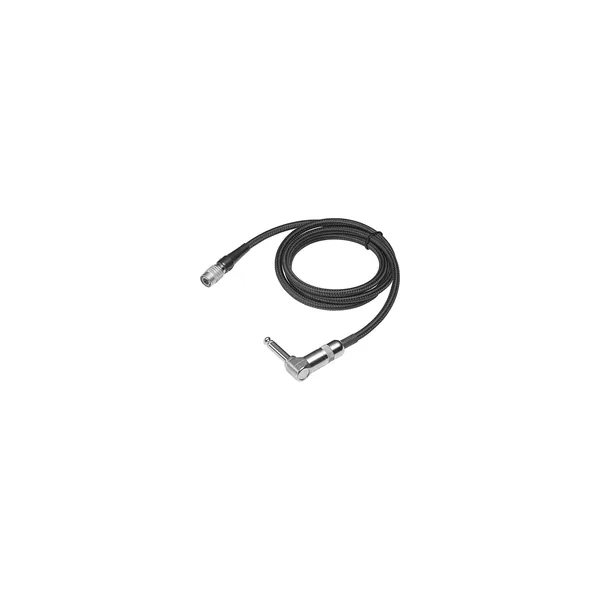 Audio-Technica AT-GRCW Pro – Cable de entrada de guitarra inalámbrico en ángulo recto para transmisores UniPak de 36″ (0,9 m)