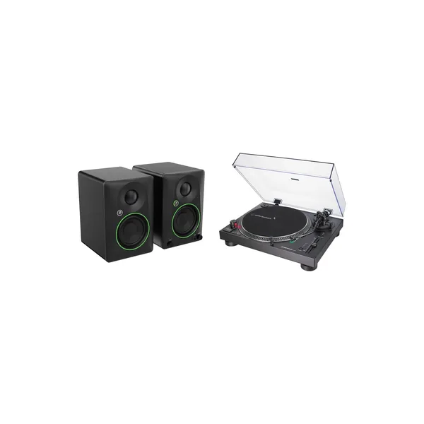 Audio-Technica AT-LP120XUSB Tocadiscos estéreo con USB (Negro)