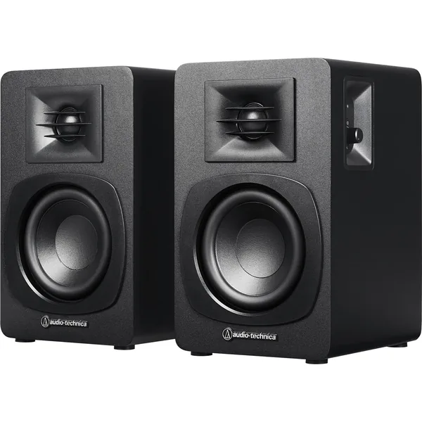 Audio-Technica AT-SP3X Altavoces de estantería inalámbricos activos de 2 vías (par)