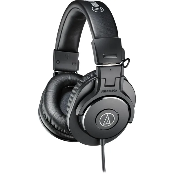 Audio-Technica AT2040 Kit de micrófono para podcast para dos personas con brazo para transmisión y auriculares