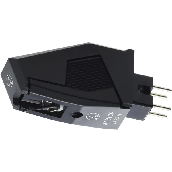 Cartucho de fonógrafo cónico Audio-Technica AT81CP para tocadiscos con montura P