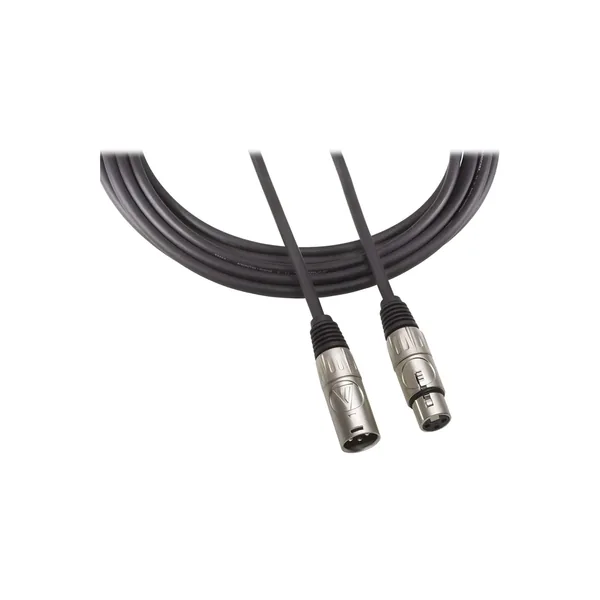 Audio-Technica AT8313-25 XLRF – Cable de micrófono balanceado XLRM de 25′ (7,6 m)
