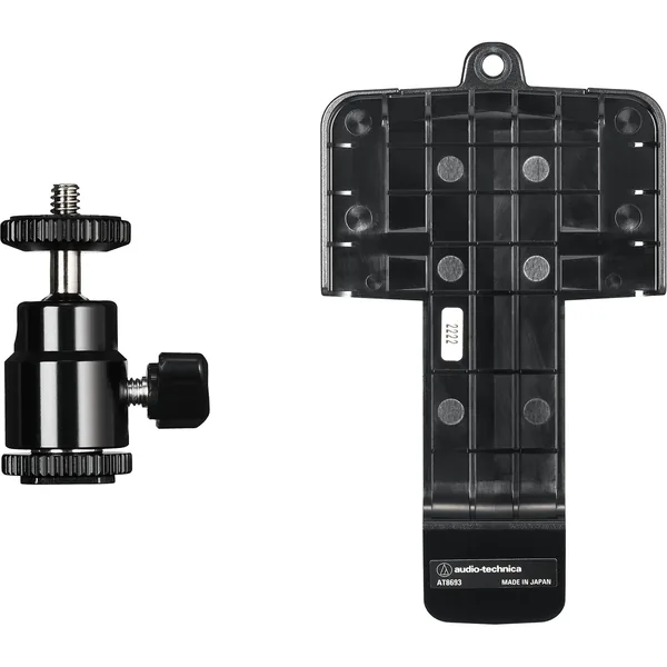 Audio-Technica AT8693 Soporte de zapata para cámara para receptor IEM ATW-R3250