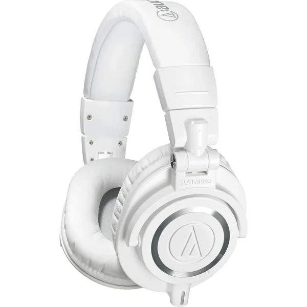 Audio-Technica ATH-M50xWH Auriculares cerrados para monitor (blanco)