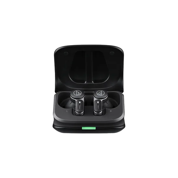 Audio-Technica ATH-TWX7 Auriculares inalámbricos verdaderos con cancelación de ruido (negro)