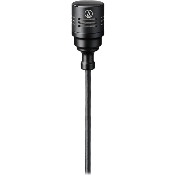 Audio-Technica ATM355VF Micrófono de condensador cardioide con clip para instrumentos con módulo de alimentación para inalámbrico y cableado (conectores estilo cW y XLR)