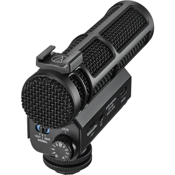 Audio-Technica ATV-SG1 Micrófono tipo cañón para montaje en cámara