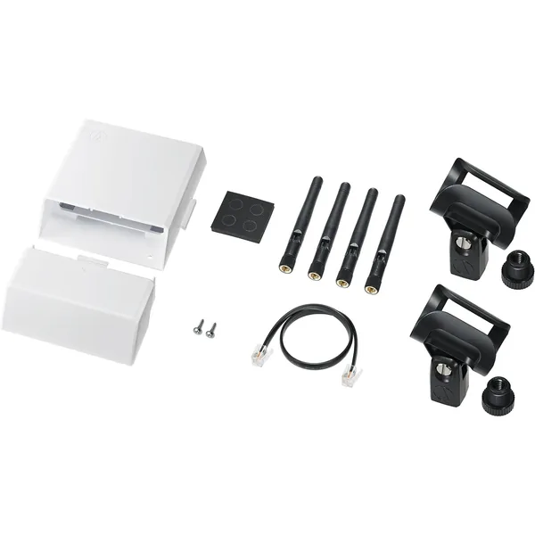 Audio-Technica ATW-1422 System 20 PRO Sistema de micrófono de mano inalámbrico digital para 2 personas (2,4 GHz)