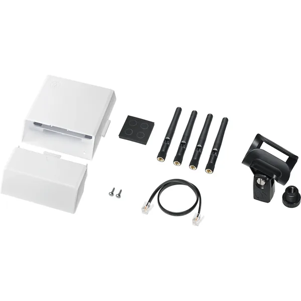 Audio-Technica ATW-1423 System 20 PRO Sistema de micrófono combinado inalámbrico digital para 2 personas con transmisores de mano y petaca (2,4 GHz)