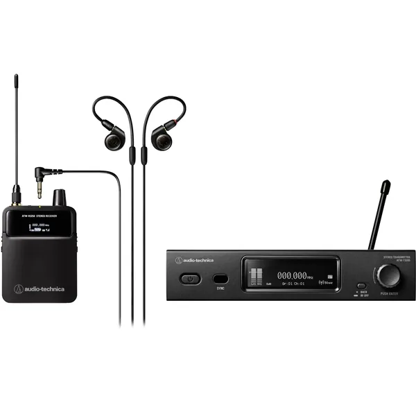 Audio-Technica ATW-3255 Sistema de monitorización inalámbrico intrauditivo serie 3000 (DF2: 470 a 607 MHz)