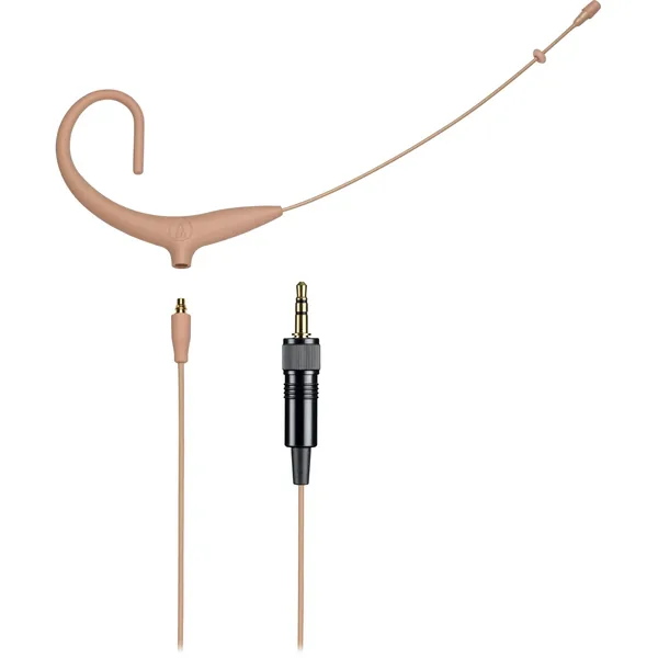 Audio-Technica BP892xCLM3-TH Auricular omnidireccional y cable desmontable con conector cLM3 (Beige)