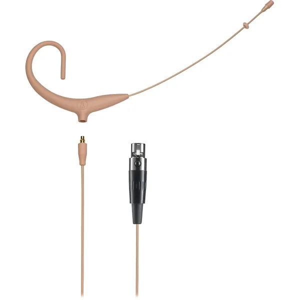 Audio-Technica BP892xCT4-TH Auricular omnidireccional y cable desmontable con conector cT4 (Beige)