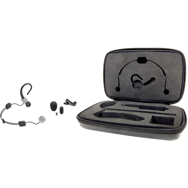Audio-Technica BP892xCW Auricular omnidireccional y cable desmontable con conector cW (negro)
