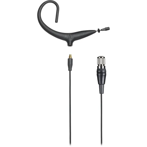 Audio-Technica BP893xCH Auricular omnidireccional y cable desmontable con conector cH (negro)