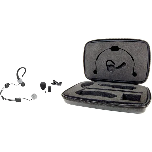 Audio-Technica BP893xCLM3 Auricular omnidireccional y cable desmontable con conector cLM3 (negro)