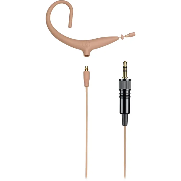 Audio-Technica BP893xCLM3-TH Auricular omnidireccional y cable desmontable con conector cLM3 (Beige)
