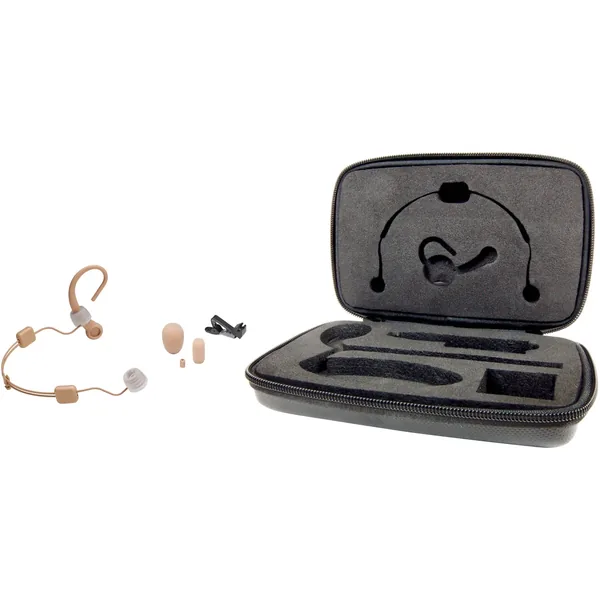 Audio-Technica BP893xCLM3-TH Auricular omnidireccional y cable desmontable con conector cLM3 (Beige)
