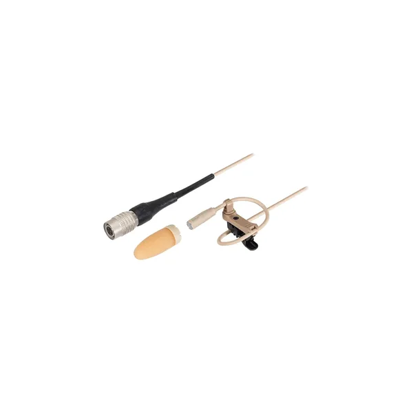 Audio-Technica BP899cW-TH Micrófono Lavalier omnidireccional subminiatura (teatro-beige, conector estilo cW)