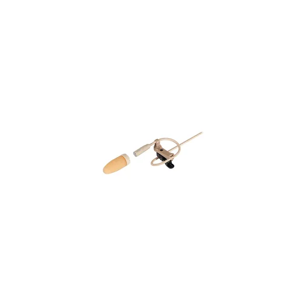 Audio-Technica BP899Lc-TH Micrófono Lavalier omnidireccional subminiatura (teatro-beige, baja sensibilidad, sin terminación)