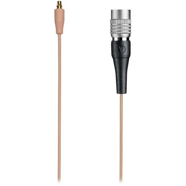 Audio-Technica BPCB-CW-TH Cable desmontable con conector de bloqueo de 4 pines para sistemas inalámbricos Audio-Technica (Beige)