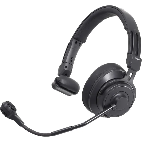 Audio-Technica BPHS2S Auriculares de transmisión de un solo oído con micrófono dinámico hipercardioide (sin terminación)