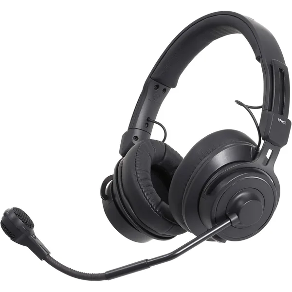 Auriculares estéreo Audio-Technica Broadcast con micrófono dinámico hipercardioide