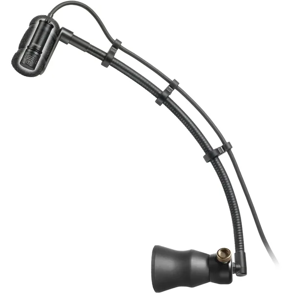 Micrófono de instrumento de condensador cardioide Audio-Technica con cuello de cisne y soporte magnético para piano (largo)