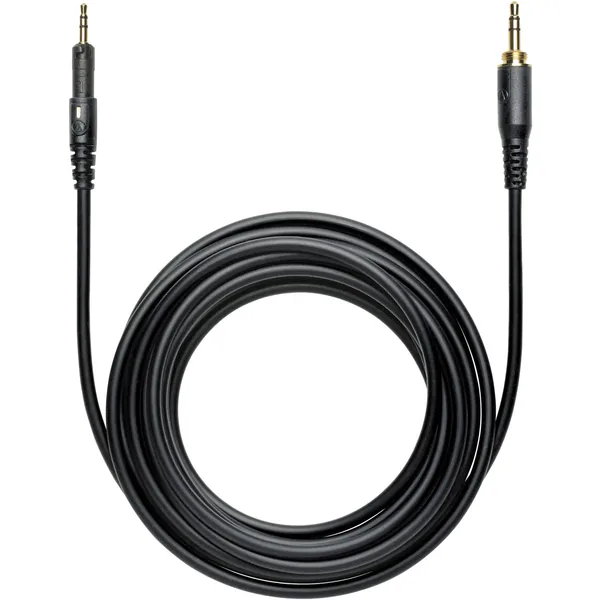 Cable Audio-Technica HP-LC para auriculares ATH-M40x y ATH-M50x (negro, recto)