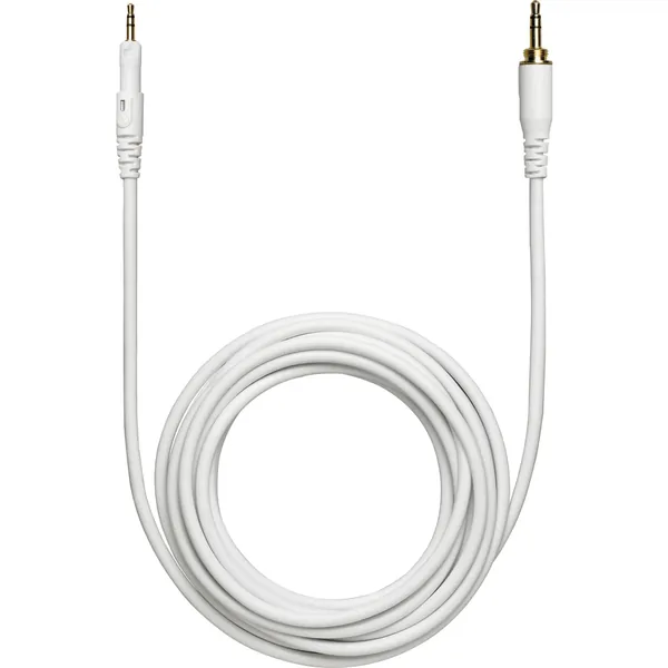 Cable Audio-Technica HP-LC para auriculares ATH-M50xWH (blanco, recto)