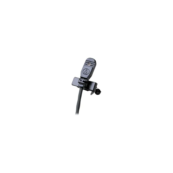 Audio-Technica MT830c Micrófono Lavalier omnidireccional inalámbrico (negro, coleta sin terminación)