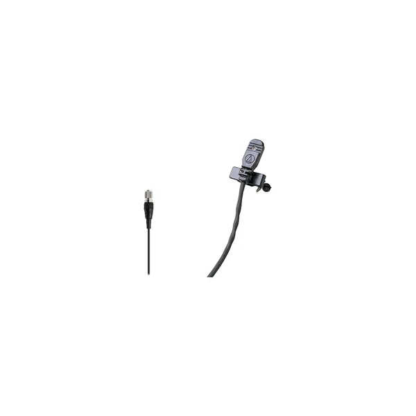 Audio-Technica MT830cH Micrófono Lavalier omnidireccional inalámbrico (negro, conector Hirose estilo cH de 4 pines)