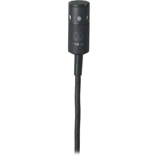 Micrófono de clip de condensador cardioide Audio-Technica PRO 35cH con conector estilo cH