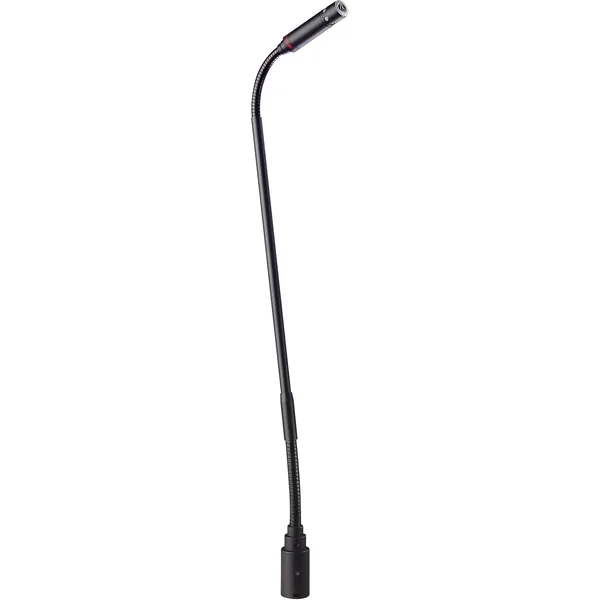 Audio-Technica Pro-49QL 16 Kit económico de micrófono de cuello de cisne de montaje rápido de condensador cardioide de escritorio con base de escritorio
