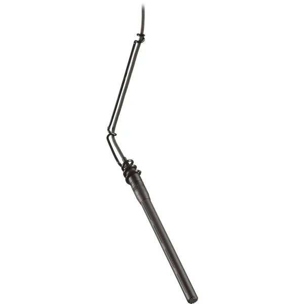 Audio-Technica U853AUPM Micrófono colgante con soporte de placa (negro)