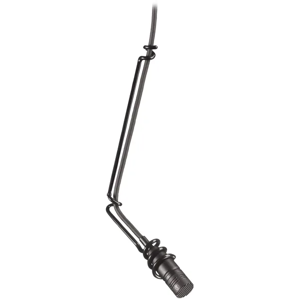 Audio-Technica U853PM Micrófono colgante y módulo de alimentación de placa (negro)