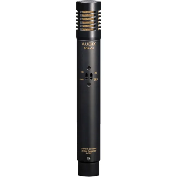 Micrófono de instrumento de condensador prepolarizado Audix ADX51