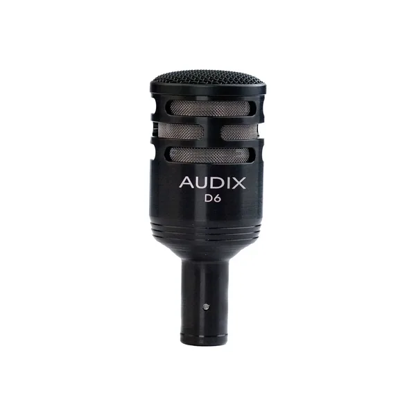 Kit de micrófono cardioide dinámico para instrumentos Audix D6 con micrófono i5