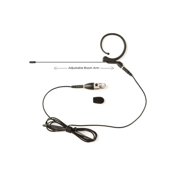 Audix HT7 Micrófono de diadema de condensador (Mini-XLR de 3 pines, negro)